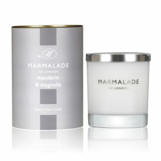 Mandarin & Magnolia 230g Luxury Glass Soy Candle