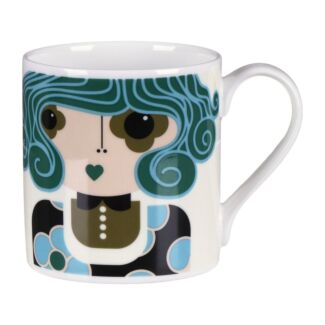 Dee Dee Teal Large Mug