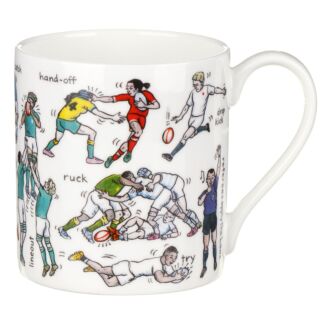 The Art Of Rugby Large Mug