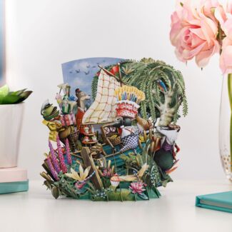 ‘The Riverbank’ 3D Greetings Card