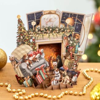 Sitting Room 3D Christmas Card