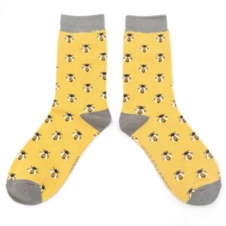 Yellow Honey Bee Women’s Bamboo Socks