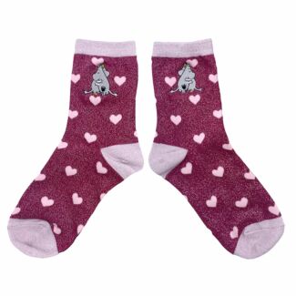 Moomin Love Glitter Socks