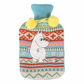 Moomin Fair Isle Hot Water Bottle