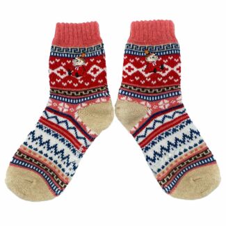 Moomin Fair Isle Little My Socks