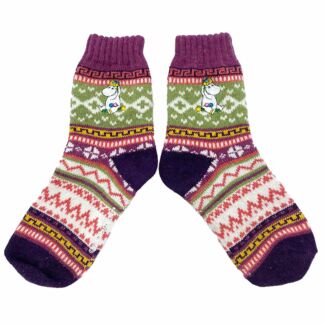 Moomin Fair Isle Snorkmaiden Socks