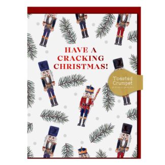 Nutcracker ‘Have a Cracking Christmas!’ Mini Christmas Card