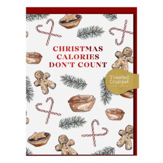 ‘Calories Don’t Count’ Mini Christmas Card