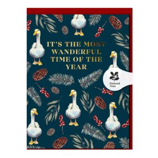 Goose ‘Most Wanderful Time of the Year’ Mini Christmas Card