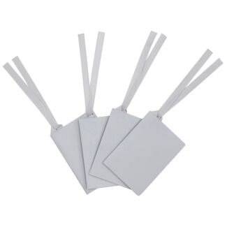 Plain Silver Gift Tags