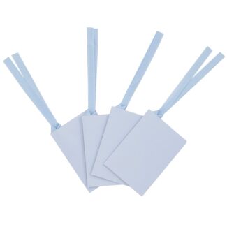 Plain Baby Blue Gift Tags