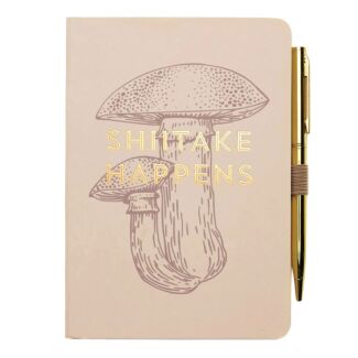 Vintage Sass ‘Shiitake Happens’ Notebook & Pen