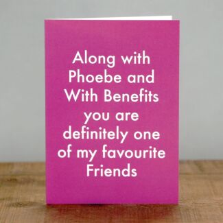 ‘My Favourite Friends’ Greetings Card