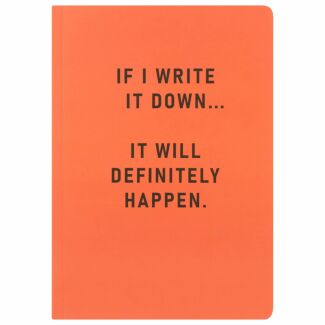 Definitely Happen A5 Notebook