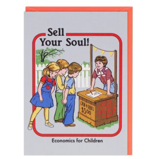 Steven Rhodes ‘Sell Your Soul’ Greetings Card
