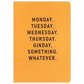 Ginday Something Whatever A5 Notebook