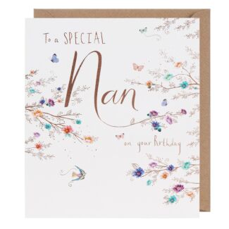 Lemon Sorbet Special Nan Birthday Card