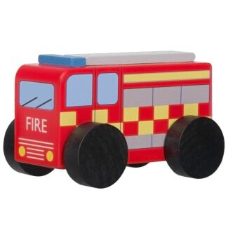 Wooden Fire Engine Toy