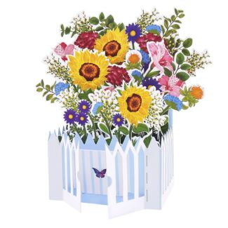 Florever  ‘Garden’ Pop-Up Flower Box Card