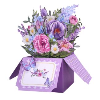 Florever ‘Serenity’ Pop-Up Flower Box Card