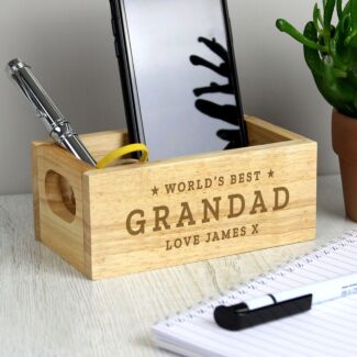 Personalised ‘World’s Best’ Mini Wooden Crate