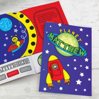 Personalised Space Story Book 