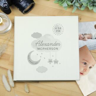 Personalised New Baby Photo Album