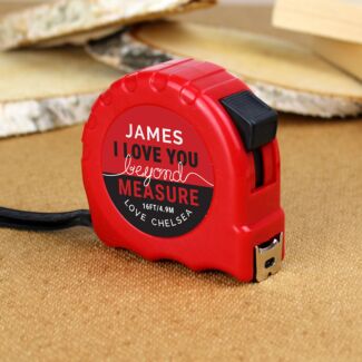 Personalised ‘Beyond Measure’ Tape Measure