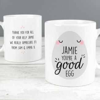 Personalised 'You’re A Good Egg' Mug