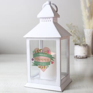 Personalised Floral Mother’s Day Lantern