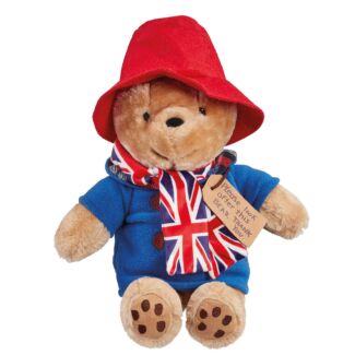 Soft Toy with Union Jack Scarf