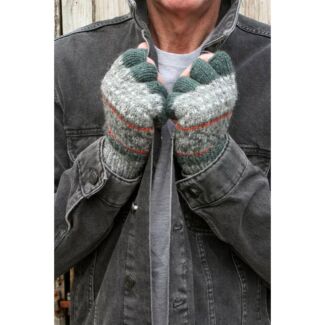 Men’s Tromso Graphite Fingerless Gloves