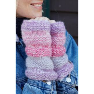 Sierra Nevada Pink Fingerless Gloves