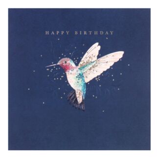 Orelia Hummingbird Birthday Card