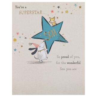 Pick ‘N’ Mix Star Son Birthday Card