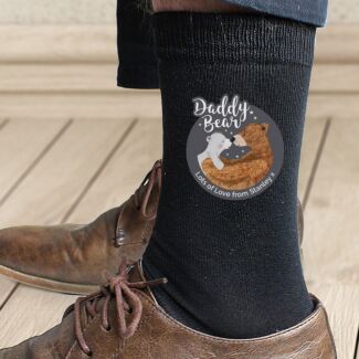 Personalised Daddy Bear Men’s Socks