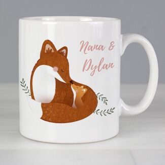 Personalised ‘Mummy and Me’ Fox Mug