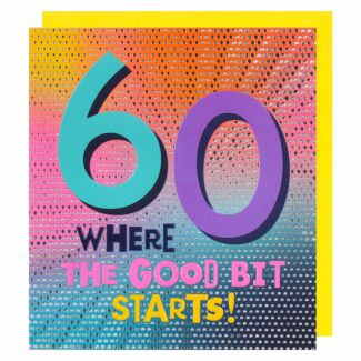 Ping 60th Birthday Card