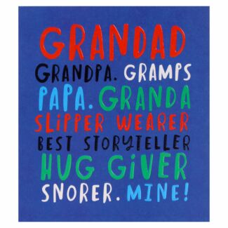 By Definition Grandad Grandpa Gramps Birthday Card