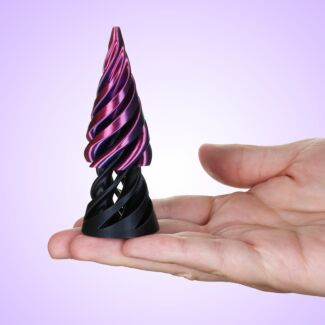 Assorted 6.5cm Spiral Cone Fidget Toy
