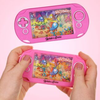 Pink Handheld Water Game