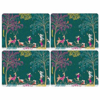 Woodland Tales Set Of Four Placemats