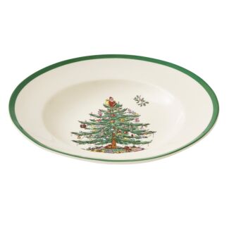 Christmas Tree Soup Plate