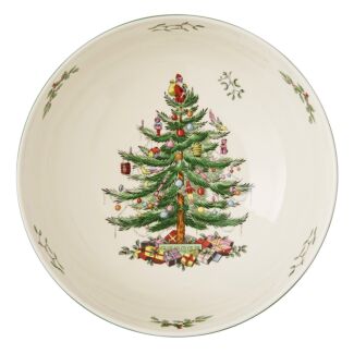 Christmas Tree Serving Bowl