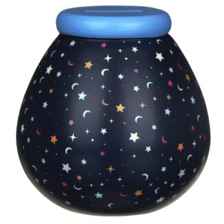 Moons & Stars Glow In The Dark Money Pot