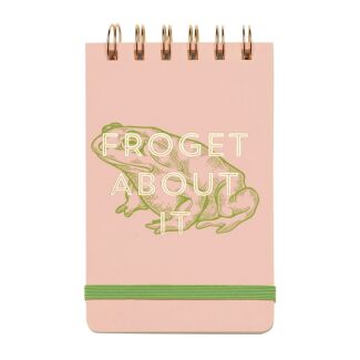 Vintage Sass ‘Froget About It’ Small Spiral Notepad