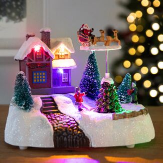 LED Animated Christmas Scene Assorted