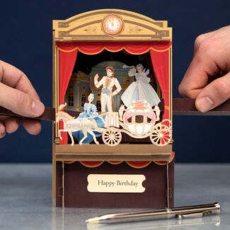 Cinderella Paper Theatre 3D Pop Up Birthday Card