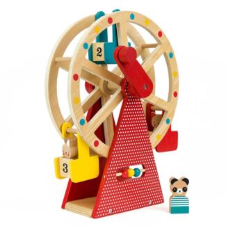 Wooden Ferris Wheel Carnival Play Set 