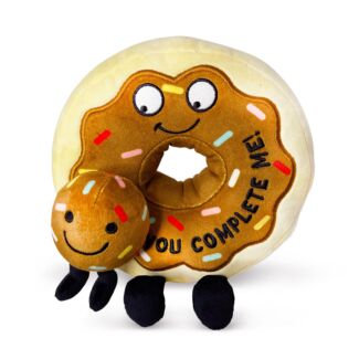 “You Complete Me” Plush Doughnut